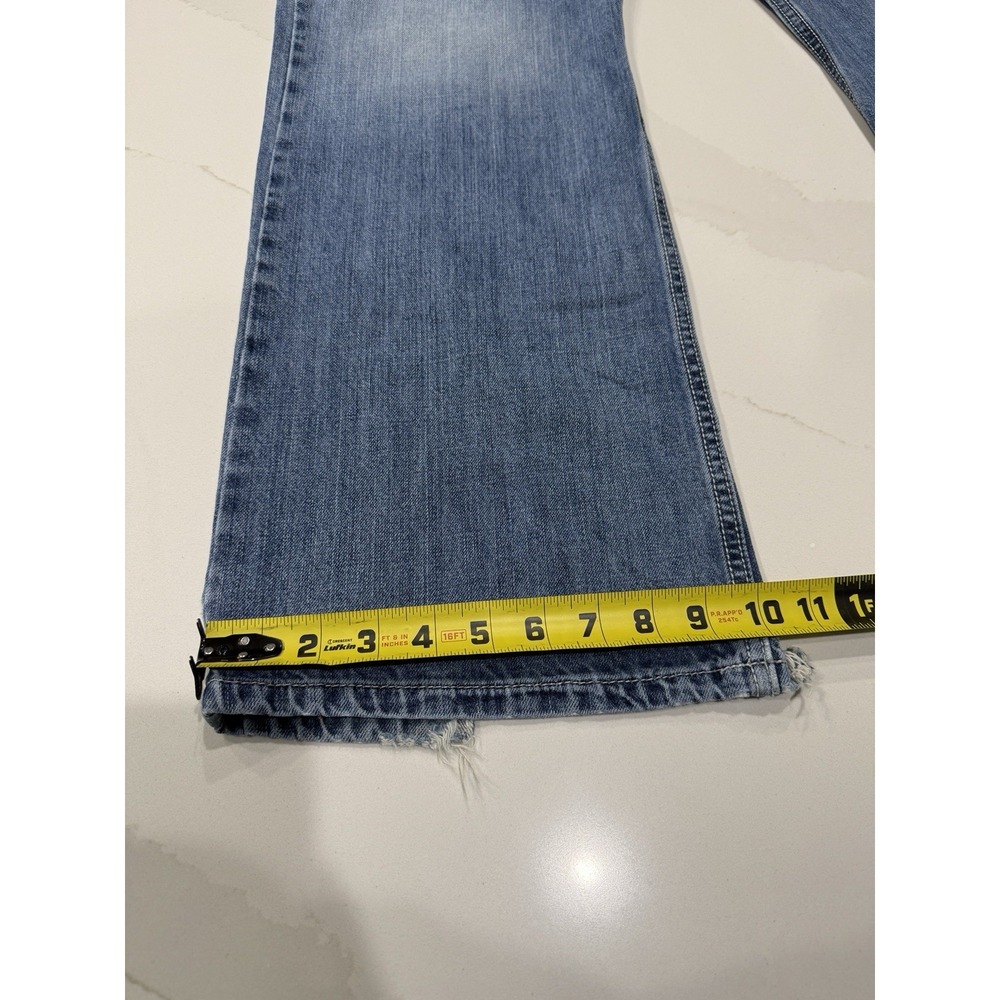 Cinch Jeans Mens 40x34 Dooley Relaxed Fit Blue Light Wash‎ Hand Sanded Bootcut - Picture 10 of 16